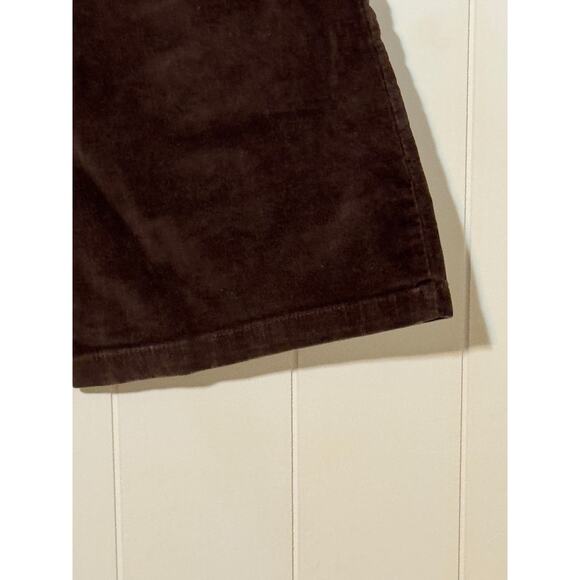 Guess Brown Corduroy Stretch Flare Low Rise Pants Jeans Y2K Style Women's 27 - Picture 6 of 14
